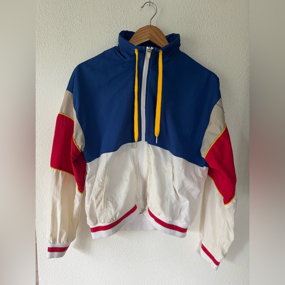 Vintage varsity bomber jacket